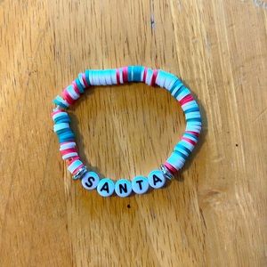 Christmas Santa bracelet